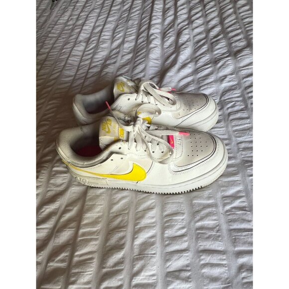 Nike Air Force 1 Shadow Sail Opti Yellow - Size 8.5 - Picture 2 of 8